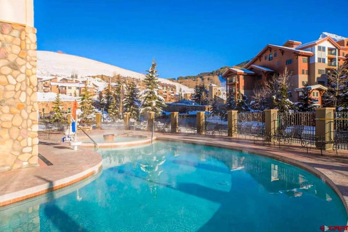 1Bd Suite 504 Perfect Location With Pool And Hot Tub Crested Butte Extérieur photo